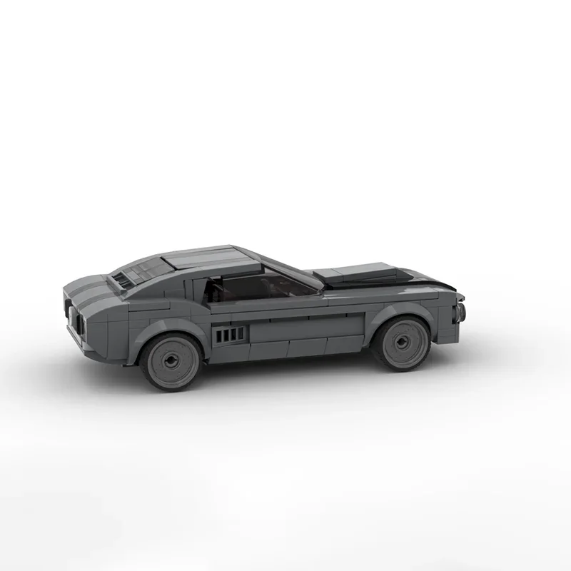 Фото 320 деталей MOC City Champions Shelby Mustang (также известенный как Eleanor) — модель-конструктор, архитектурные блоки, идея для рождественского подарка, развивающая игрушка №3