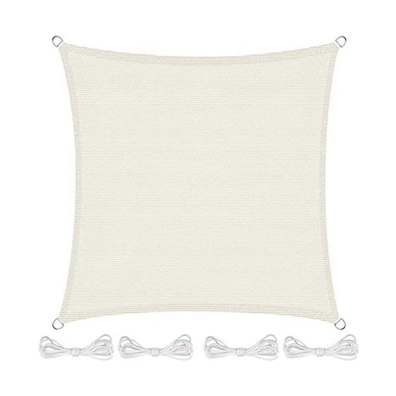 

Солнцезащитный козырек с крепежными канатами, водонепроницаемый диспенсер для защиты от солнца, с УФ-защитой для сада, балкона