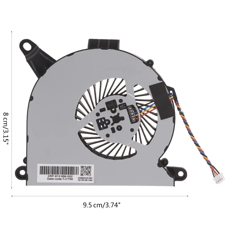 Вентилятор процессора радиатор для ноутбука DC5V NUC10 NUC10i3FNH охлаждающий вентилятор