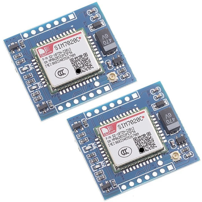 

2X SIM7020C Development Board NB-Iot Module Full Netcom Support MQTT COAP TCP Internet Of Things Instead Of GPRS