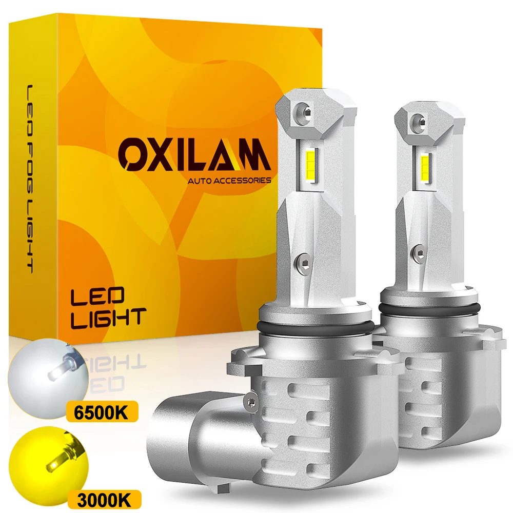 

OXILAM 2 шт. 9006 HB4 светодиодсветильник фары с низким лучом s H11 H8 H10 9145 светодиодные противотумансветильник фары желтые белые для Mitsubishi ASX Outlander ...
