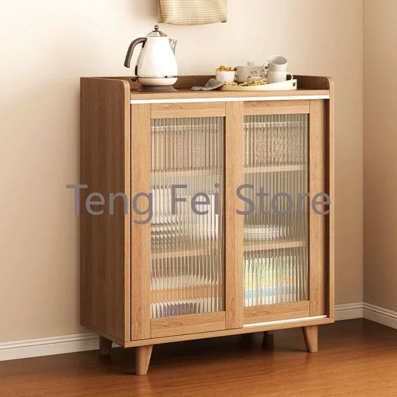 Шкаф-сервант для столовой скандинавский дисплей кухонный сервант гостиной
