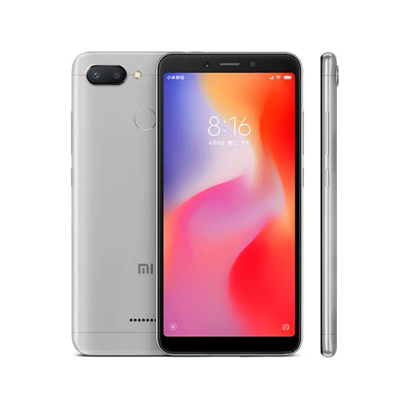 Смартфон Xiaomi Redmi 6 4 Гб + 64 ГБ Восьмиядерный Helio P22 аккумулятор 3000 мАч камера 12 МП Andriod