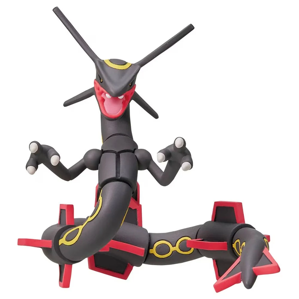 Фото В наличии оригинальная коллекция фигурок Pokemon Monster Collection ML-05 Rayquaza или ML-31 Black Rayquaza от TAKARA TOMY №5