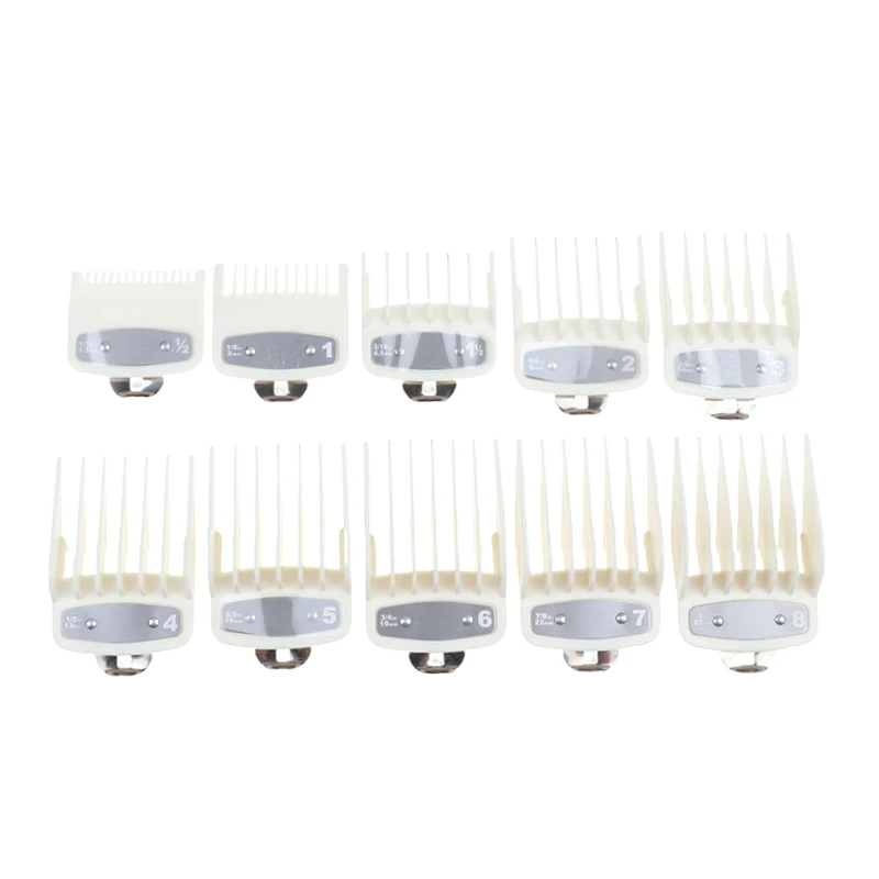 2/8/10Pcs Universal Hair Clipper Guards for Clippers Barber 