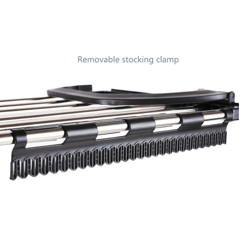 Складная стойка для сушки подгузников на балконе