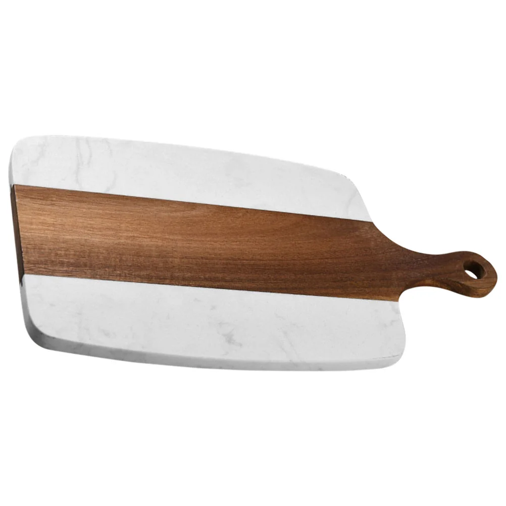 

Acacia Cutting Board Chopping Unbreakable Marble Wood Kitchen Boards Practical Hanging Meat Nonslip Cooked Design Tray