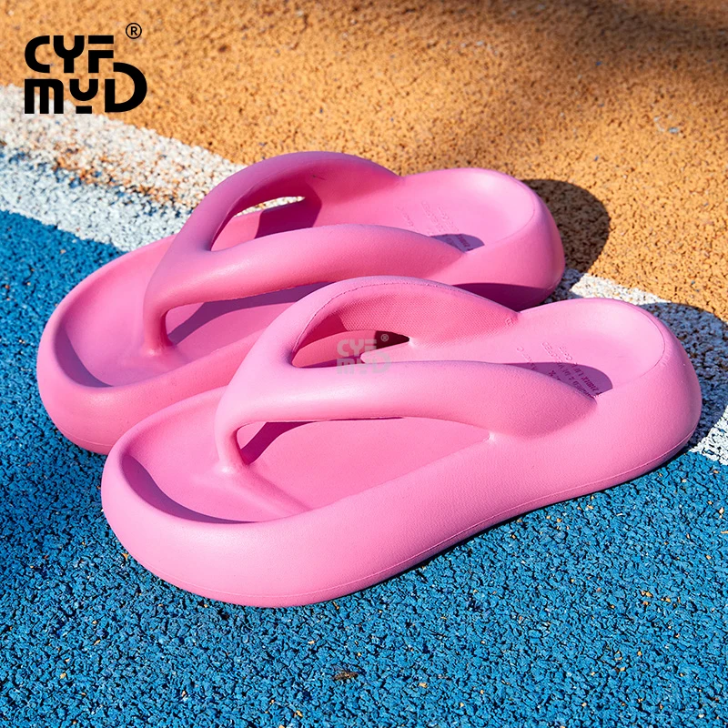 Flip-flops Women's Platform Summer Shoes for Women Cloud Outdoor Slippers Soft Fashion Comfortable Designer Slides Non-slip