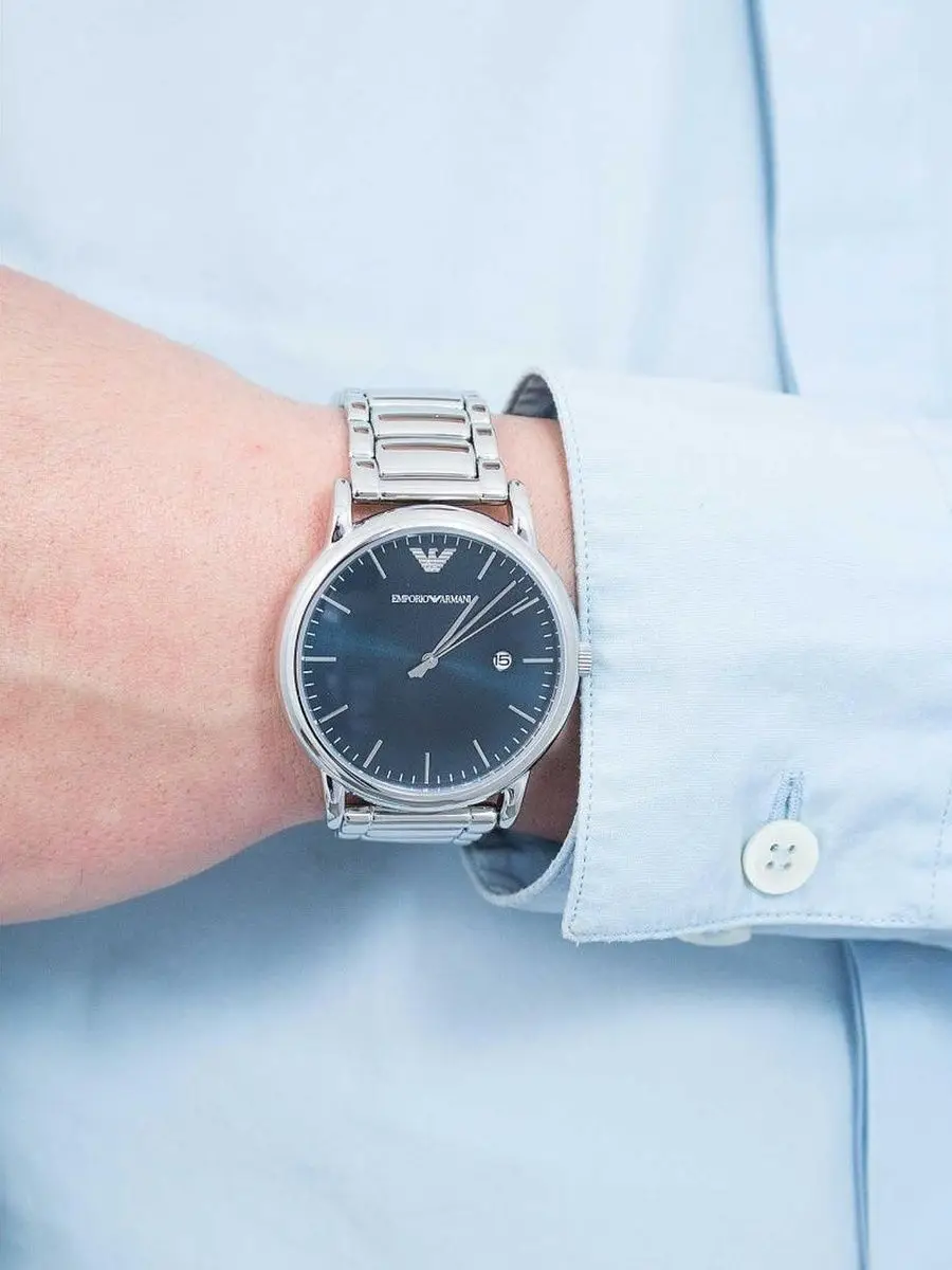 Часы мужские наручные Emporio Armani Luigi оригинальные в подарочной упаковке кварцевый