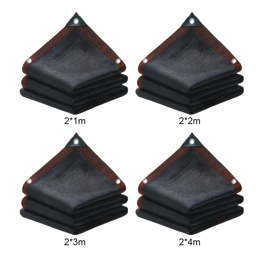 50% Черная Солнцезащитная Сетчатая Ткань С Прокладками Прочная Сетка Breezy Garden Для