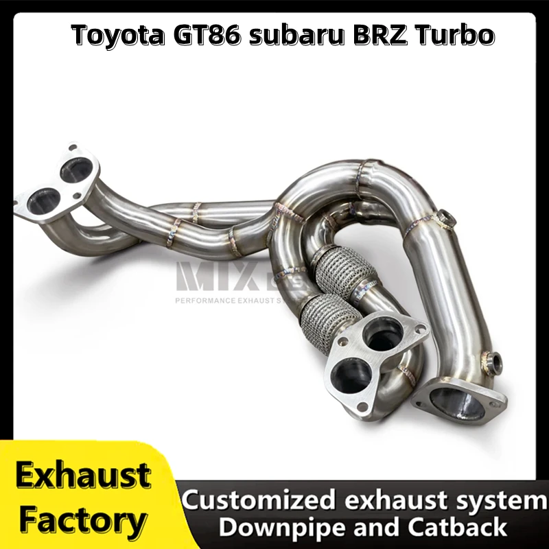 Автомобильные аксессуары из нержавеющей стали для Toyota GT86 subaru BRZ Turbo выхлопная