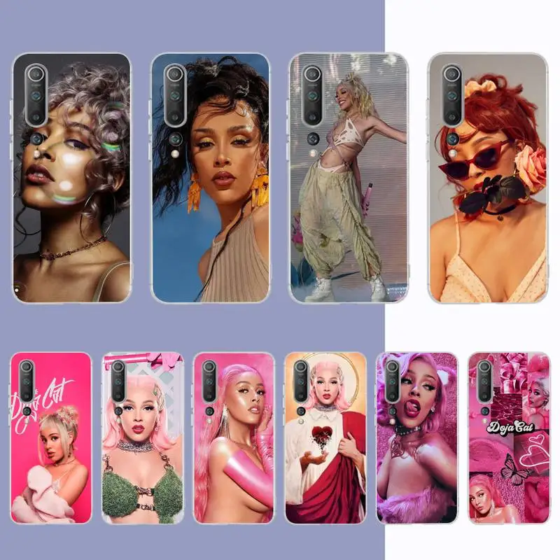 

Doja Cat Phone Case for Samsung S21 A10 for Redmi Note 7 9 for Huawei P30Pro Honor 8X 10i cover