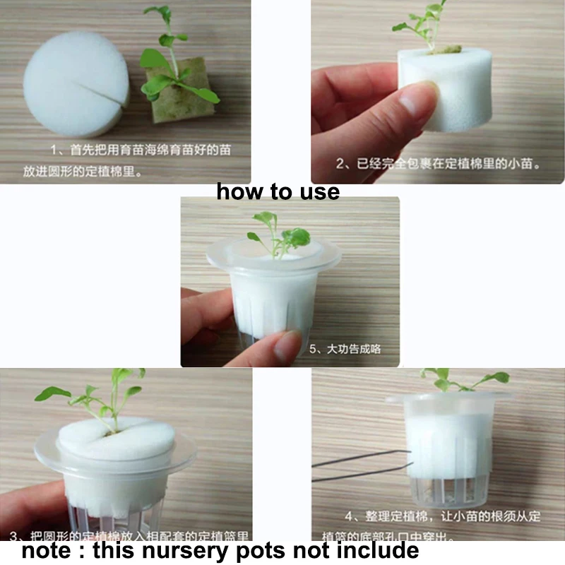 20/50 шт. набор губки для выращивания растений