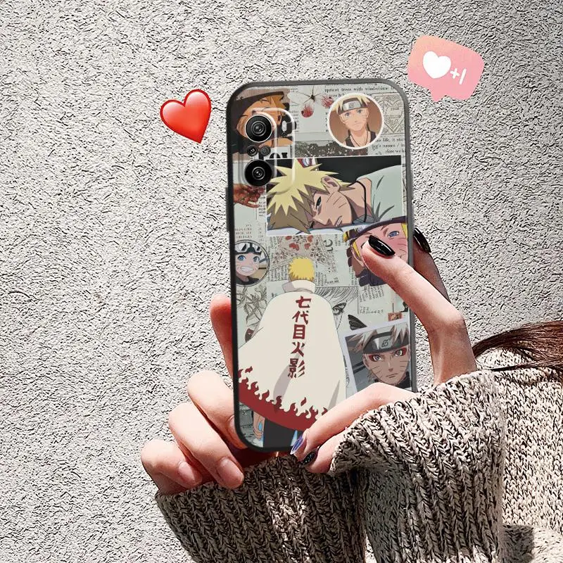 

Naruto Decoupage Phone Case For POCO X3 NFC X3 NFC GT M3 F3 Pro 1myp Cool Holder Pixel Coque Elecom Cute Plain Funda Cartoon