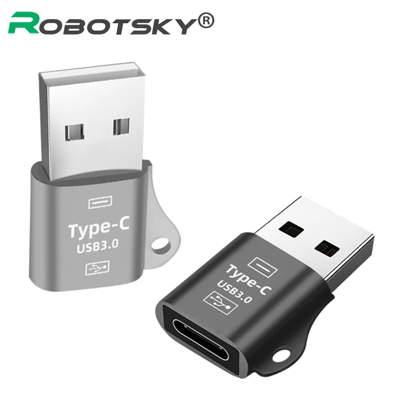 

USB To Type C OTG Adapter USB USB-C 3.0 2.0 Male To Type-c Female Converter For Macbook Xiaomi Samsung S20 USBC OTG Connector