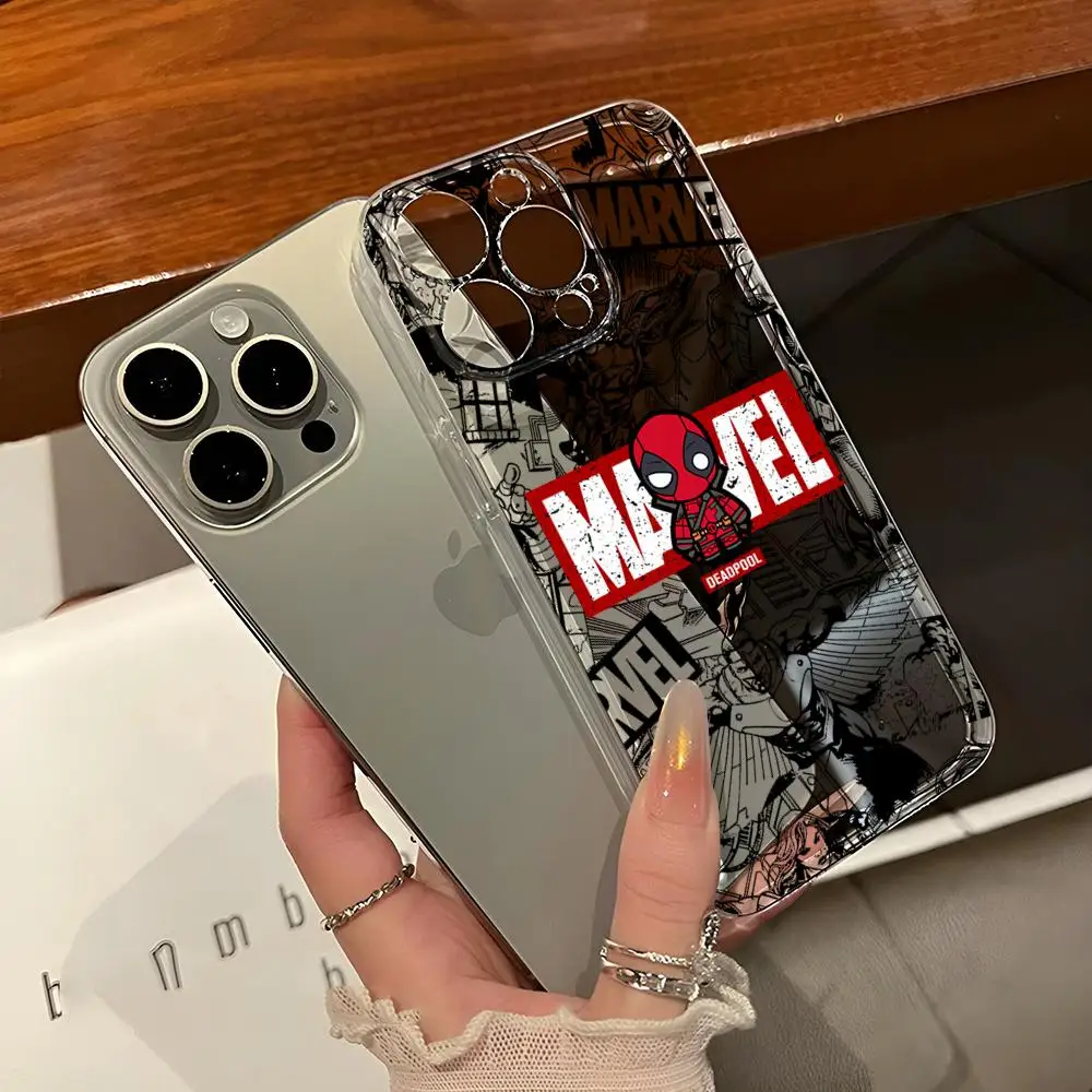 Чехол для телефона с принтом Человек-паук iphone 14 Pro 15 11 12 Max Mini 6 6s 7 8 Plus X XR XS SE2020