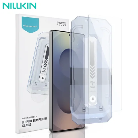NILLKIN para Protector de Pantalla Samsung Galaxy de Vidrio Templado con Herramienta S25 UltraS25+ 2.5D S25