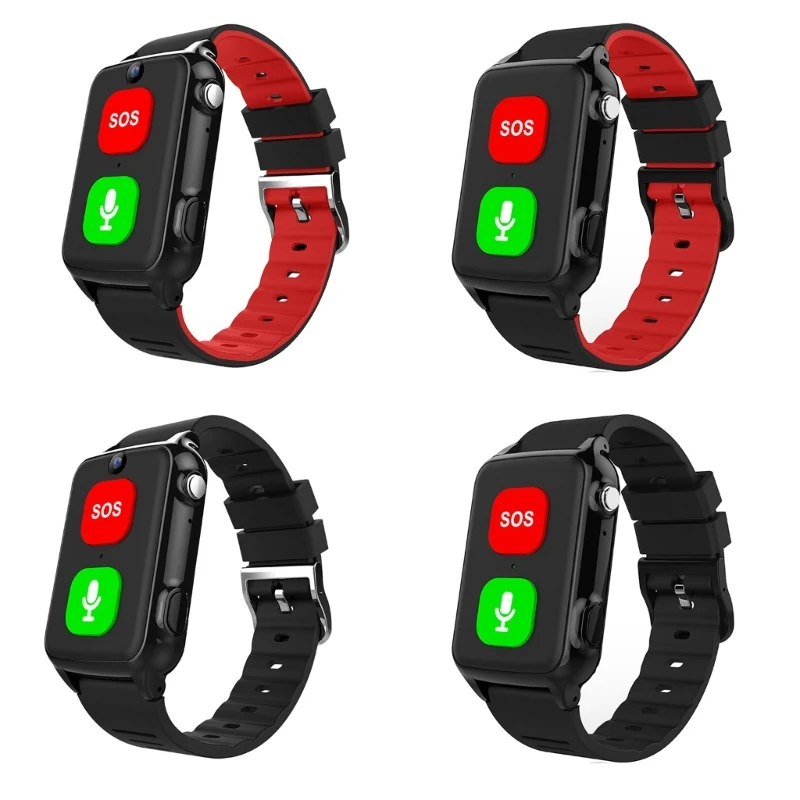 

Elderly Bracelet Wristwatch Blood Pressure Heart Rate Monitor Video Phone Call