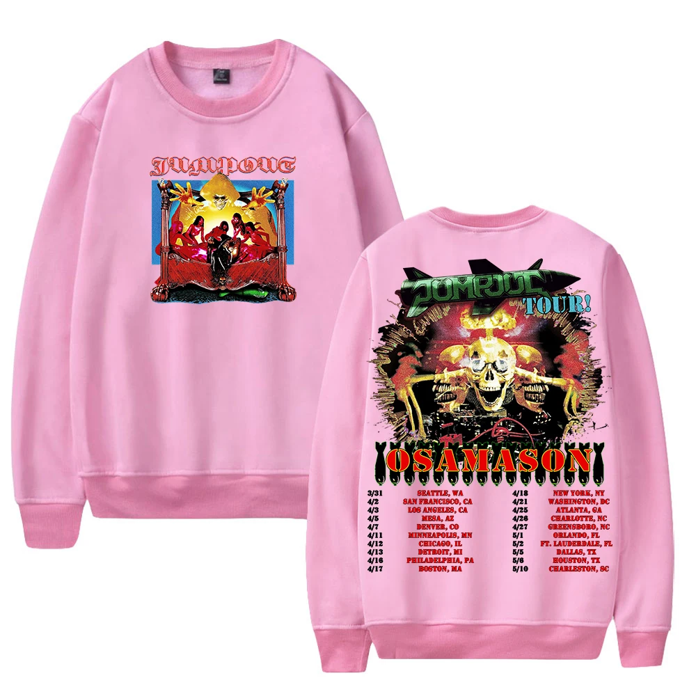 OsamaSon Jump Out Tour 2025 толстовка из полиэстера
