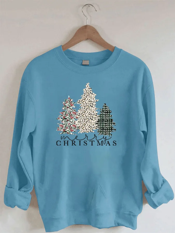 

Merry Christmas Trees Casual Sweatshirt