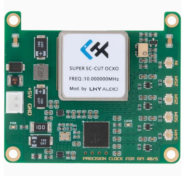 Сверхнизкофазный шум кварцевый генератор LHY Raspberry Pi 4B/5