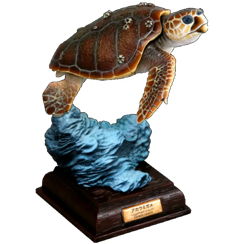 NATURE TECHNI COLOR черепаха серии Gashapon игрушки морская имитация модели украшения