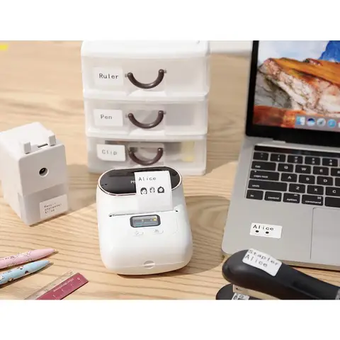 Самоклеящаяся бумага для этикеток Zodzi Phomemo M110, белая, водонепроницаемая