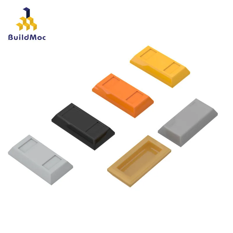 

MOC 10PCS Replaceable Assembles Particles 99563 1x2 Smooth Decoration Gold Bricks Building Blocks High-Tech Part Toys Gifts