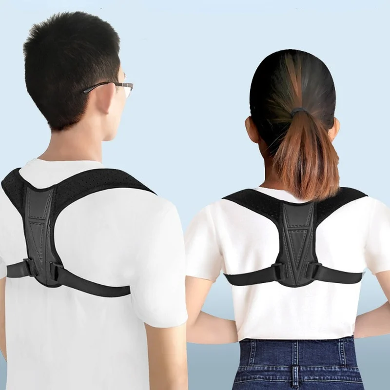 

Back Posture Corrector Belt Adjustable Medical Clavicle Spine Shoulder Lumbar Posture Correction for Men Women