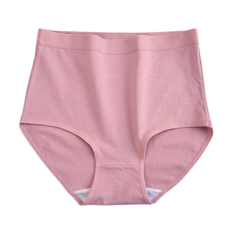 Купи Women's Briefs High Waist Abdominal Underpants Ladies Underwears Plus Size Butt Lift Mom Cotton Panties M-XXXL A820 за 256 рублей в магазине AliExpress
