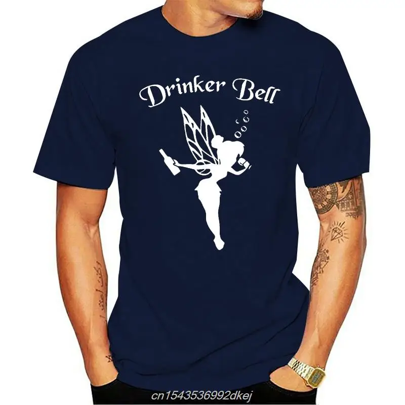 

Drinkerbell Gift For Men Woman Unisex Men Women T Shirt Cartoon Casual Short O-neck Broadcloth Cn(origin)