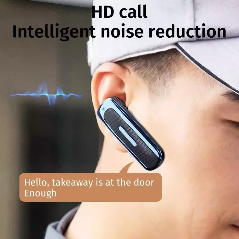 

Bluetooth Wireless Headset Long Battery Life Mobile Phone Driving Business Mini In-ear Earphones Waterproof