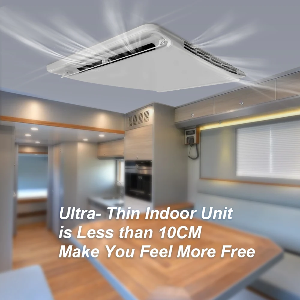 R32 220 В Gree Puremind RV Caravan Кондиционер на крыше Автомобильный кондиционер Охлаждение
