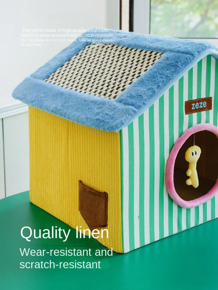 zeze кошачье гнездо складное закрытое лето не занимает больше чем семейное тепло