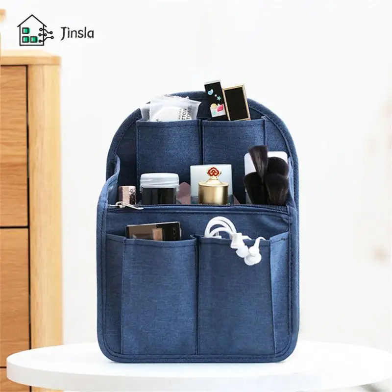 

Sealing Travel Storage Bag Folded Cosmetic Makeup Bag Both Sides Large Capacity Cosmetic Bag Storage Bag Plug-in