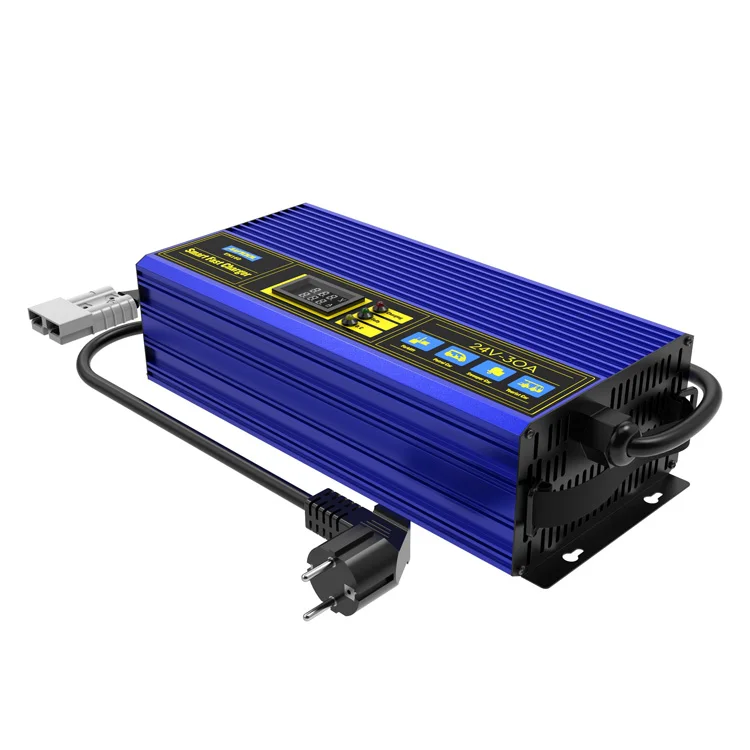 

OEM Supported--AUTOOL EM160 Fully-Automatic Smart Charger 24V 30A for Forklift Club Car Golf Cart
