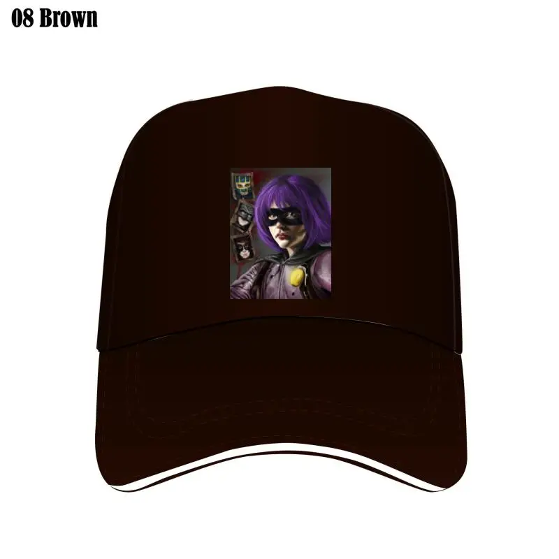 

Fashion New Kick Ass Hit Girl Movie Poster Ladies Bill Hats Stylish Custom Cap