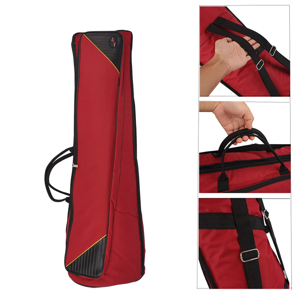 

Add Cotton Oxford Fabric Tenor Trombone Gig Bag Carry Case Shoulder Bag Musical Instrument Holder