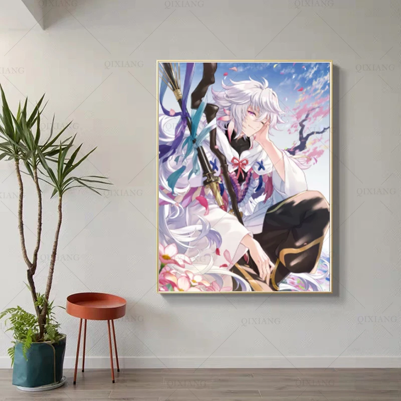 Аниме Taimanin Asagi Косплей картина Otaku настенный постер Холст Картина Обои ecorative