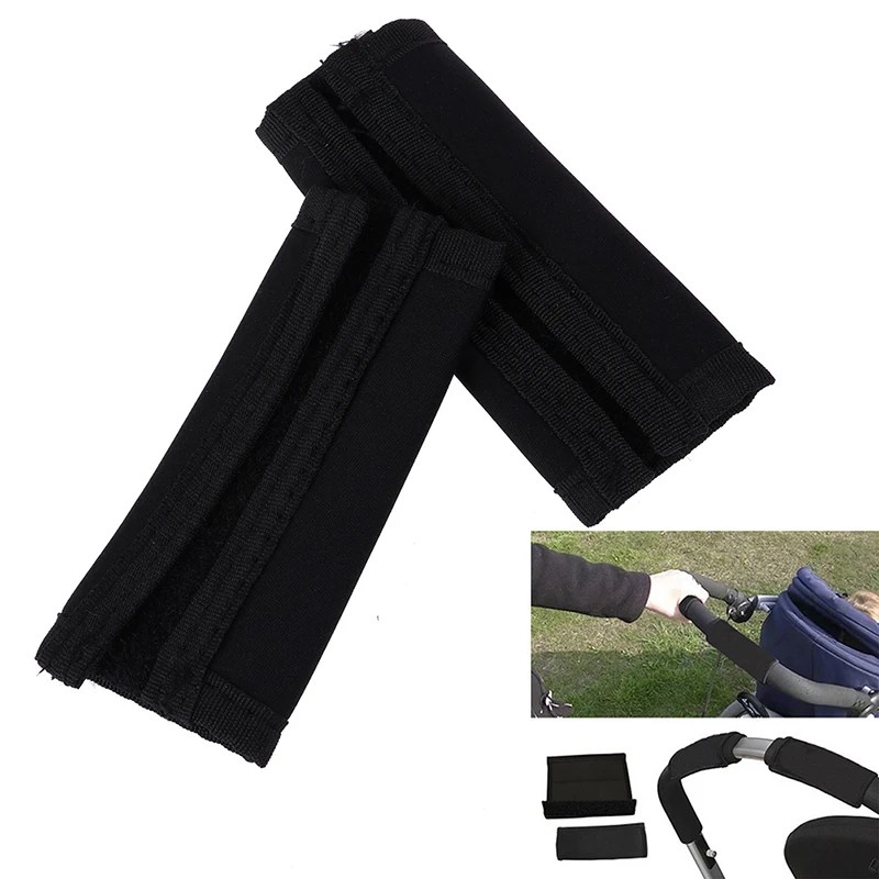 

2pcs/Set Soft Baby Stroller Armrests Cover Pram Pushchair Carriages Handle Protector Case Grip Cover Stroller Accessories
