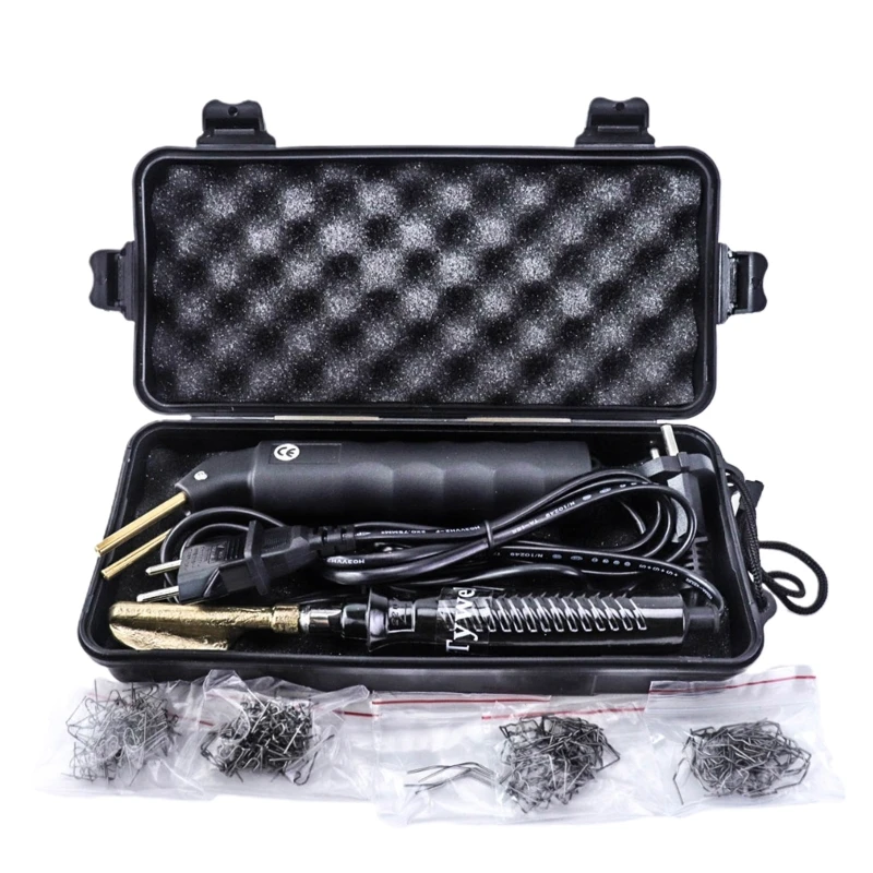 

Auto Bumper Crack Repair System Welding Machine Kit Plastic Machine Hot Stapler Y9RC