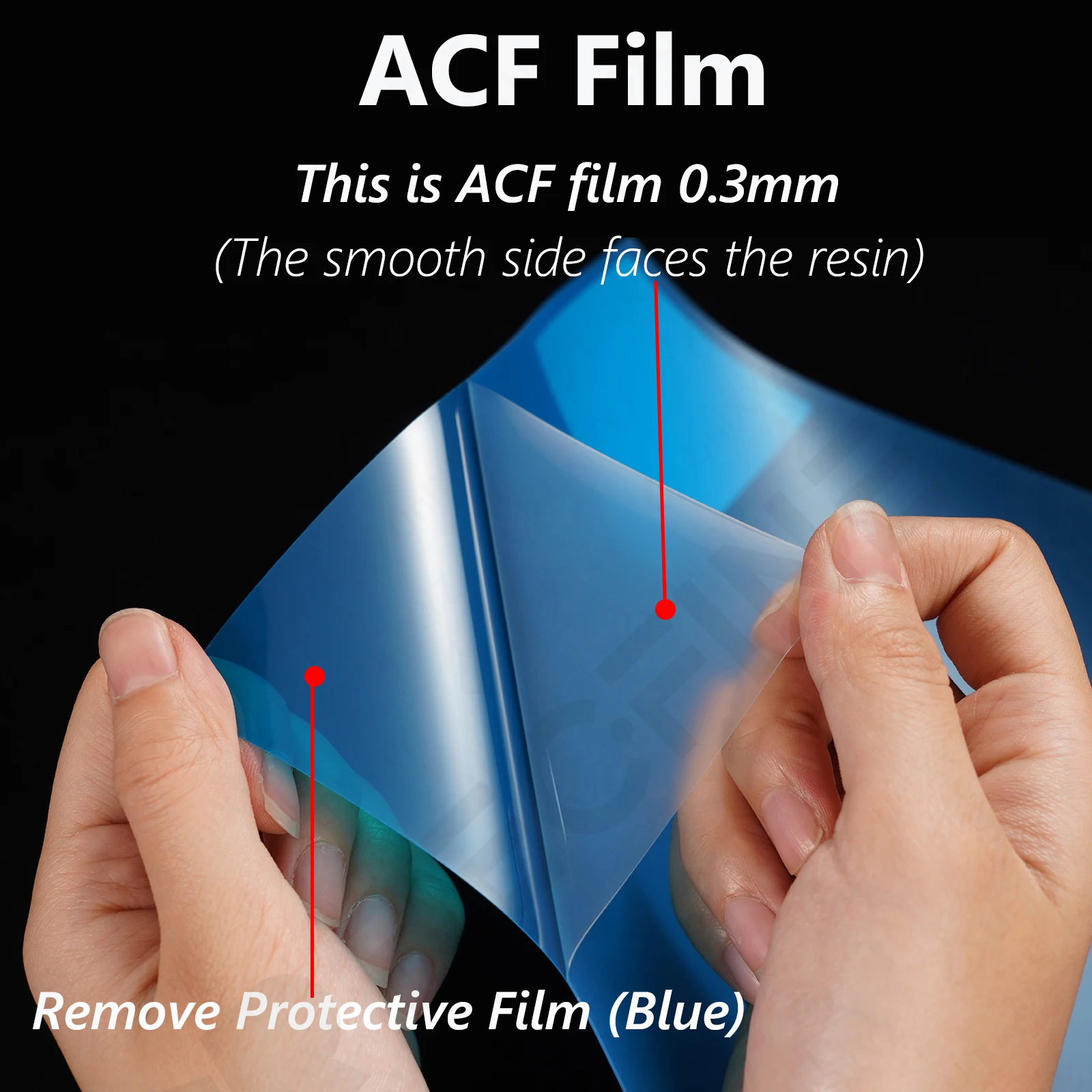 Фото 1 шт., 2 шт., 5 шт. высокоскоростная пленка ACF для ANYCUBIC Photon Mono M7 Max 390мм×263мм, разделительная пленка для фотополимерных 3D-принтеров, аксессуары №3