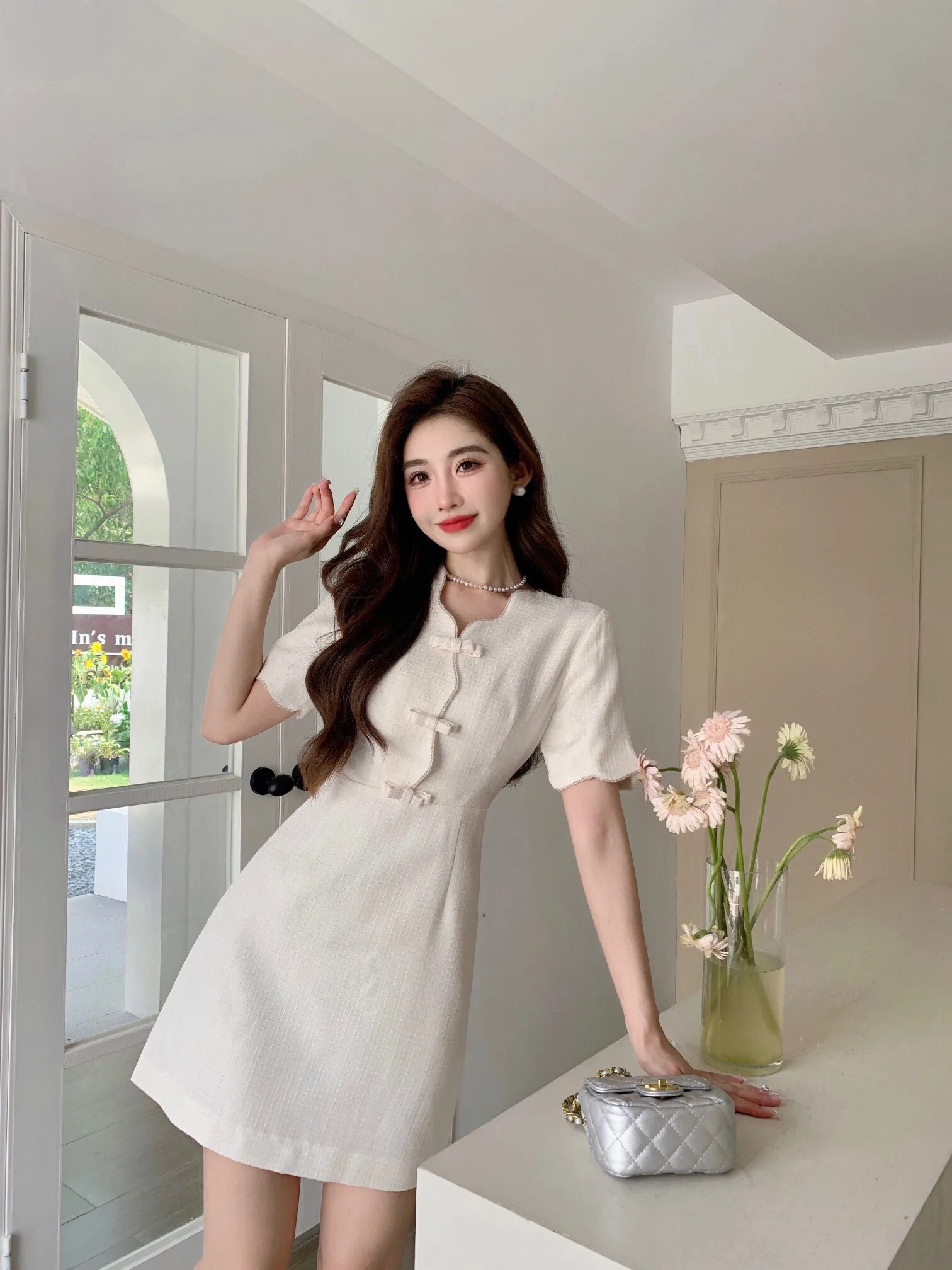 2023 spring and summer women's clothing fashion new Elegant Dress 0511