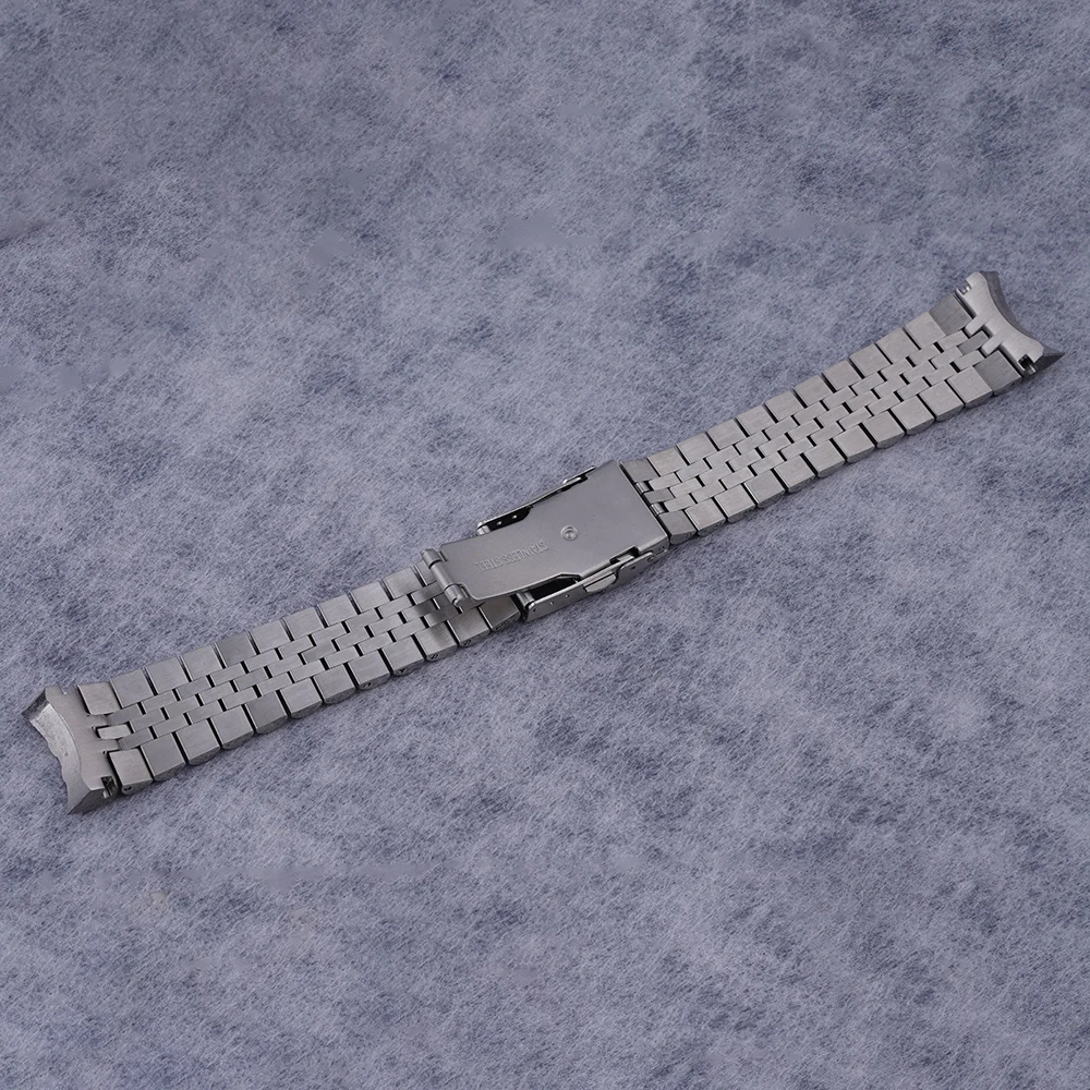 Ремешок для часов 22 мм для Seiko 5 SKX007 SKX009 SSK001 SRPD51 SRPD53 SRPD55 SRPD57, из нержавеющей стали 316, с цельными изогнутыми концами, Oyster Jubilee (art.: 3920dca193c25) - 3920dca193c25