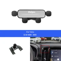 car mobile phone holder smartphone air vent mounts holder gps stand bracket for volvo xc40 xc 40 2020 2022 auto accessories
