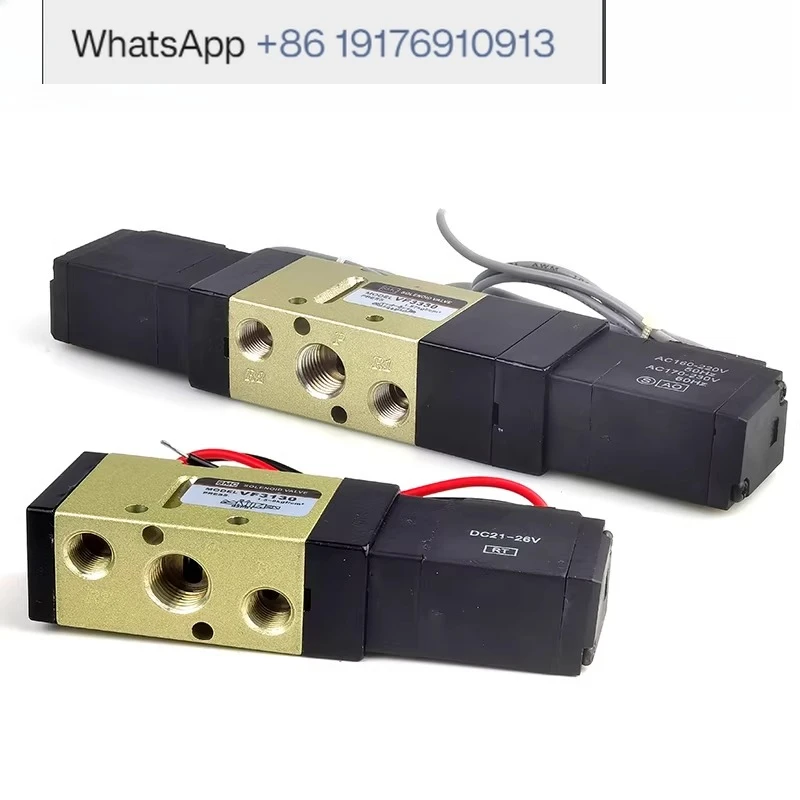 Фото Электромагнитный клапан VF3130 3230 3330-5GB-02/4GB AC220 DC24V, пневматический направляющий клапан №1