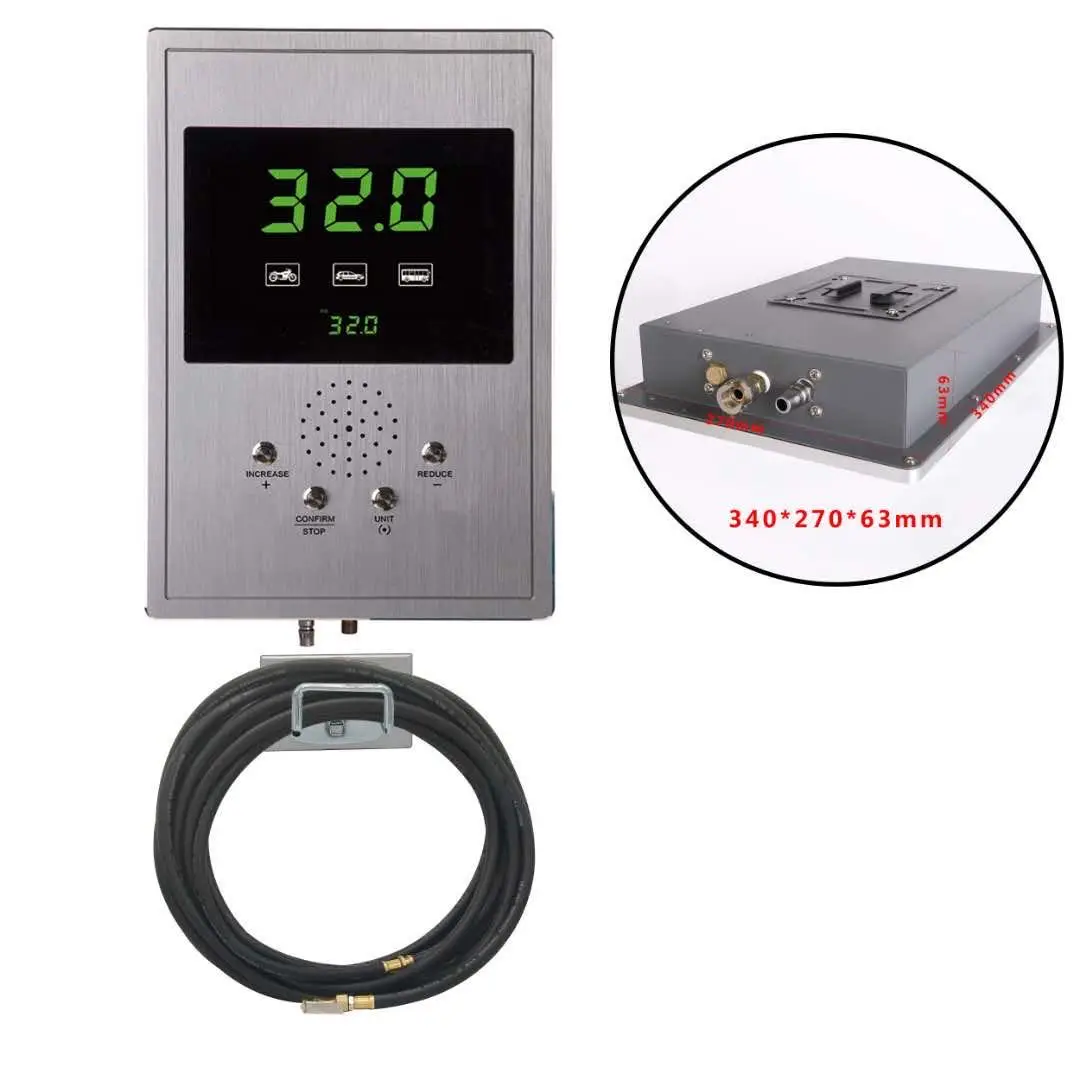 

auto tire repair diagnostic tools air compressor digital LED tire inflator