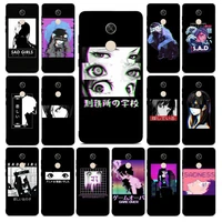 maiyaca sad japanese anime phone case for redmi note 8 7 9 4 6 pro max t x 5a 3 10 lite pro