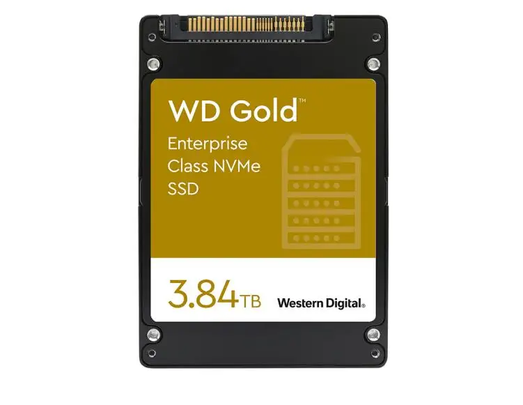 

WD gold disk 3.84TB Enterprise SSD Solid State Drive U.2 Interface (NVMe Protocol) Five-Year Warranty (WDS384T1DVD)