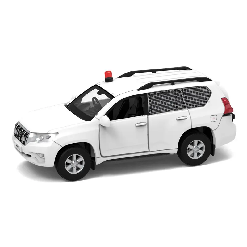 Крошечный 1:64 Toyota Prado 2018 Пожарная служба Гонконга литый под давлением модель